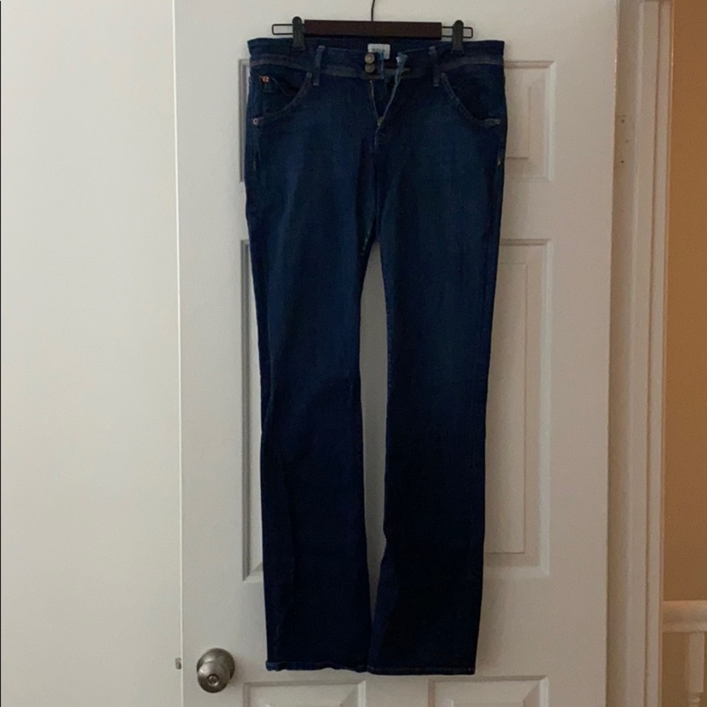 Hudson dark wash boyfriend jean